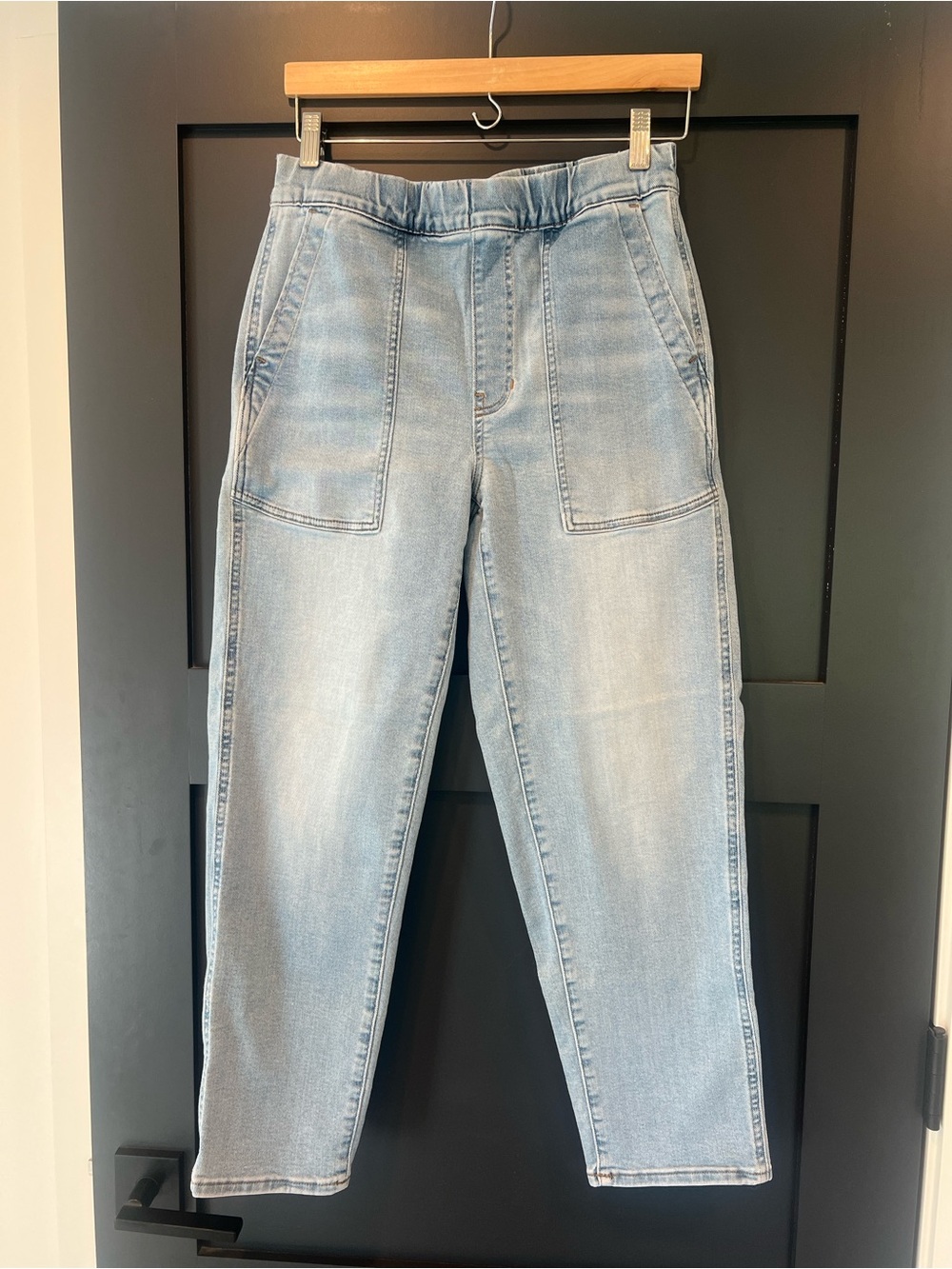 Madewell Pull-On Relaxed Jeans in Lisford Wash size XS - Picture 5 of 7